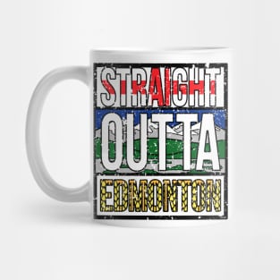 Straight Outta Edmonton (Alberta Flag) - [Gc-Tp] Mug